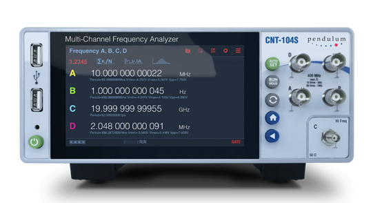 多通道频率分析仪 CNT-100 系列